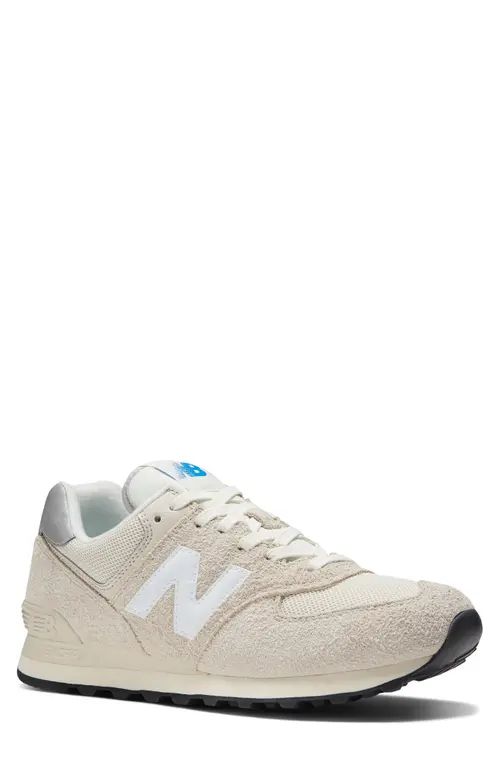 New Balance 574 Classic Sneaker in Alloy/White at Nordstrom, Size 9.5 | Nordstrom