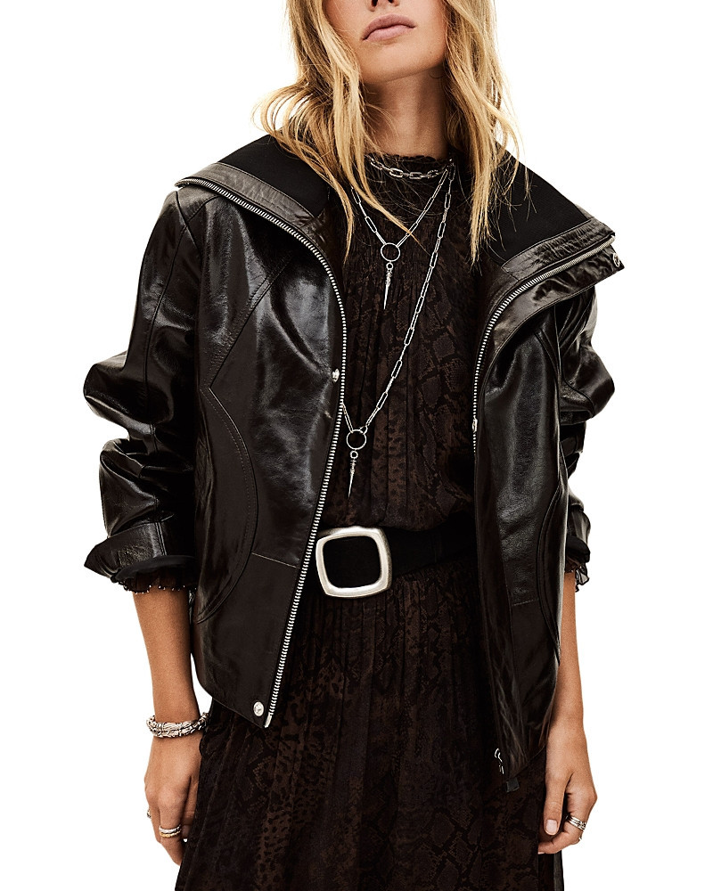 Ba & sh Bernie Leather Jacket | Bloomingdale's (US)