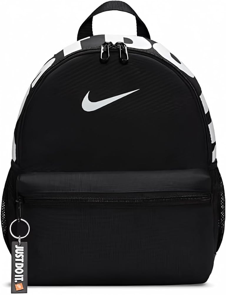 Nike Brasilia JDI Mini Backpack - Black/White | Amazon (US)