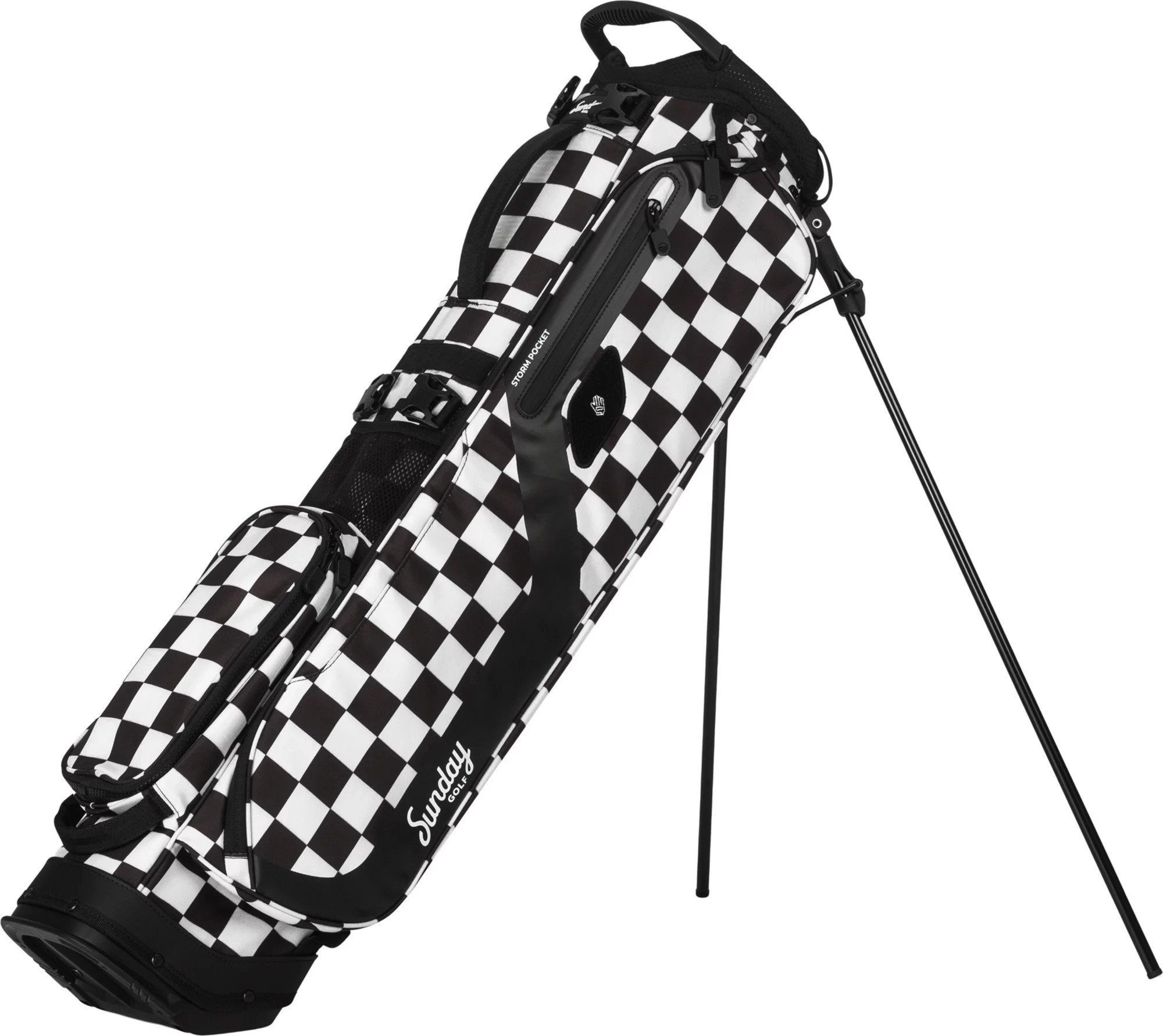 Sunday Golf El Camino Stand Bag, Men's, Black/White | DICK'S Sporting Goods