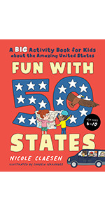 Fun with 50 States: A Big Activity Book for Kids about the Amazing United States | Amazon (US)