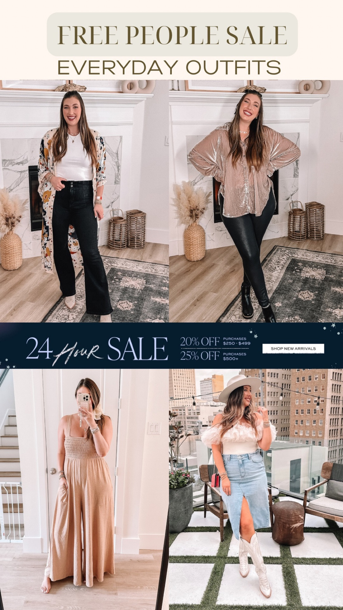 Free people on sale! splurge worthy everyday outfits! 

#LTKsalealert