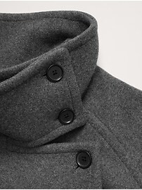 Italian Melton Trench Coat | Banana Republic (CA)