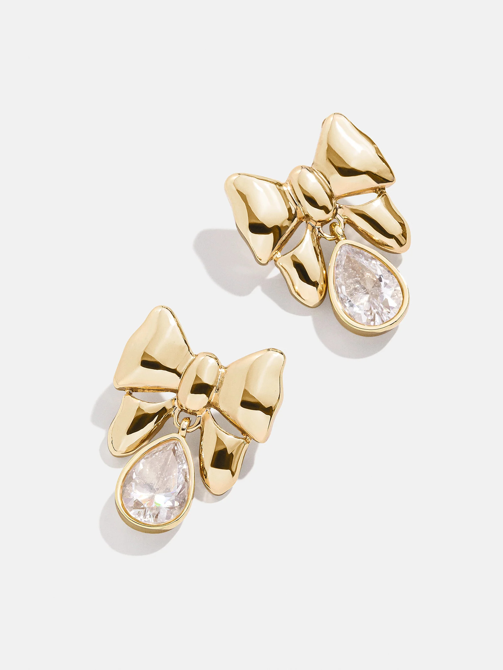 Belle Earrings - Gold/Pavé | BaubleBar (US)