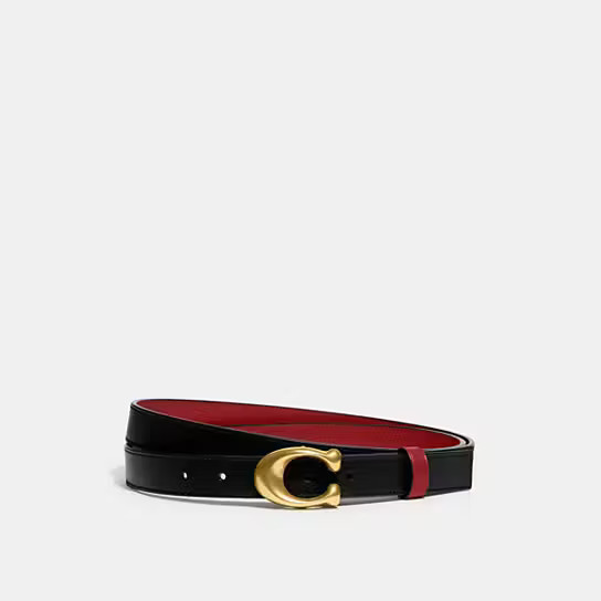 Sculpted C Buckle Cut To Size Reversible Belt, 25 Mm | Coach (US)