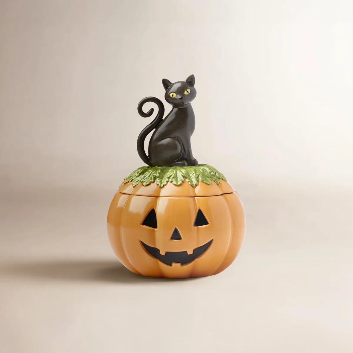 Lenox Porcelain Halloween Candy Jar & Reviews | Birch Lane | Birch Lane