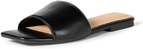 Amazon Essentials Women's Flat Slide Sandals | Amazon (US)