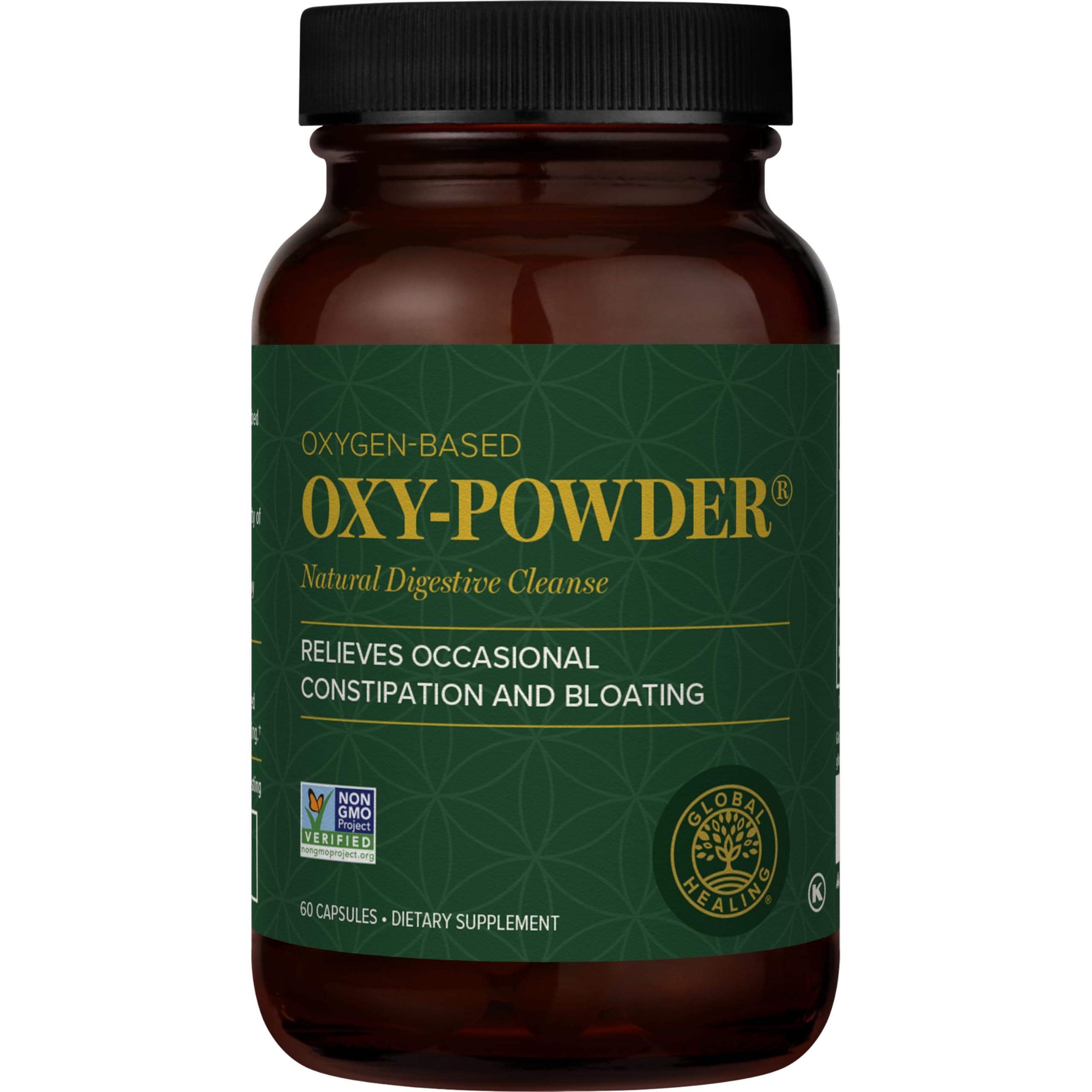 Global Healing Oxy-Powder Colon Cleanse, Constipation Relief for Women & Men, Magnesium Oxide Col... | Amazon (US)