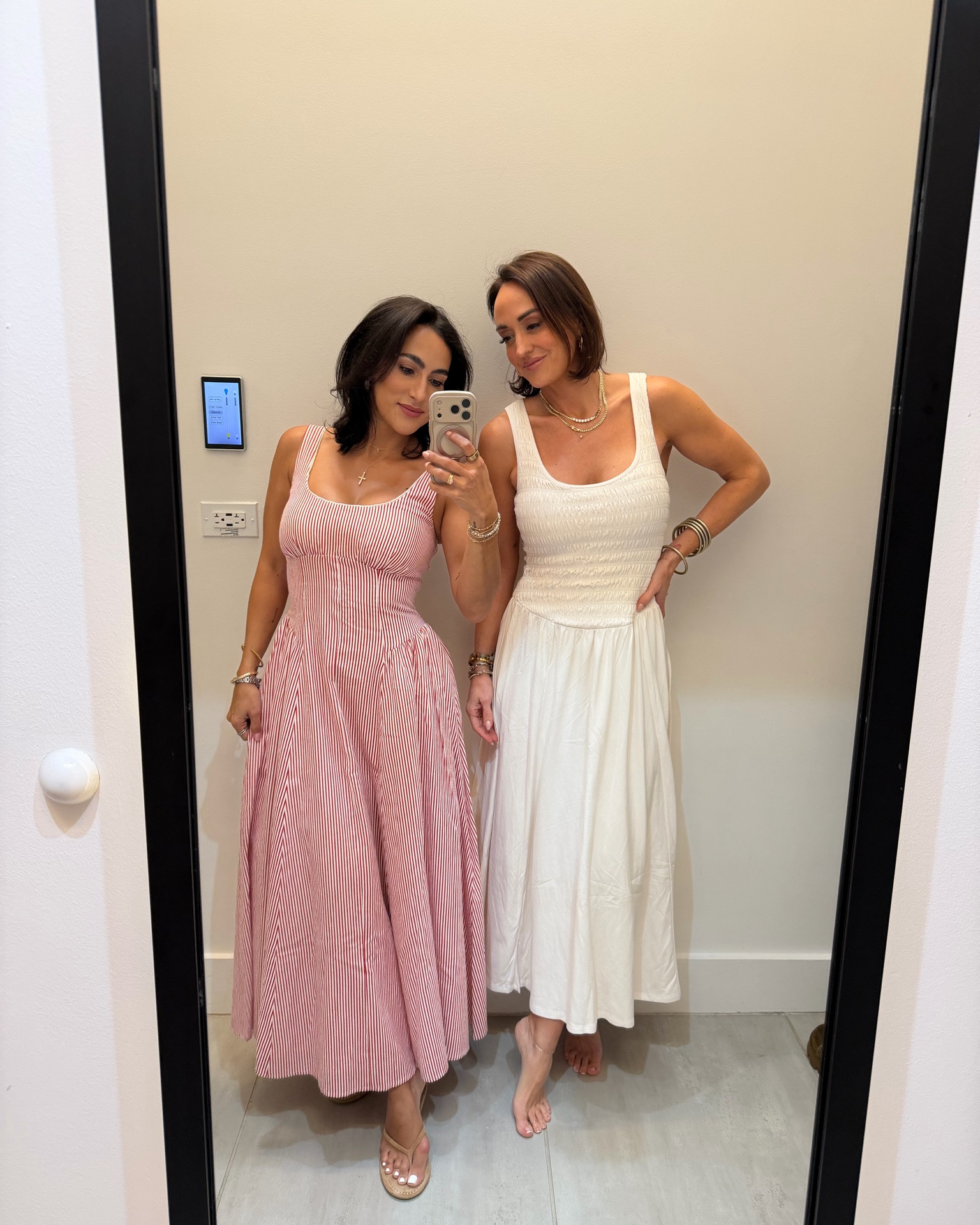 Comfiest dresses, Xs regular in both (I’m 5’4.5, she is 5’1) @abercrombie  #abercrombiestyle

Summer style, vacation style, elevated casual

#LTKgrwm #LTKxAbercrombie #LTKOver40