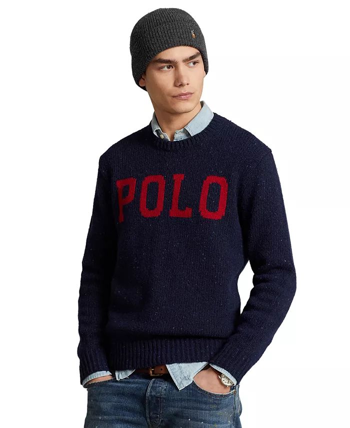 Polo Ralph Lauren Men's Logo Wool-Blend Sweater & Reviews - Sweaters - Men - Macy's | Macys (US)