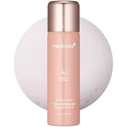 Medicube Collagen Glow Bubble Serum - Fast-absorbing bubble-type serum that gives you 24h Glow & Lifted Look - Korean skincare (3.38fl.oz.) | Amazon (US)