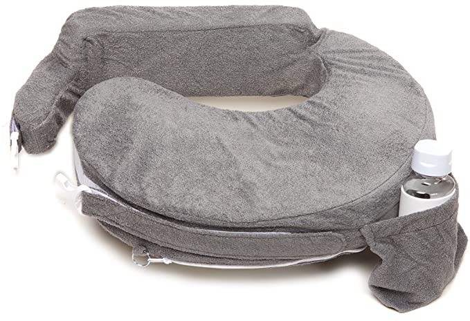 My Brest Friend Deluxe Nursing Pillow for Comfortable Posture, Evening Grey | Amazon (US)