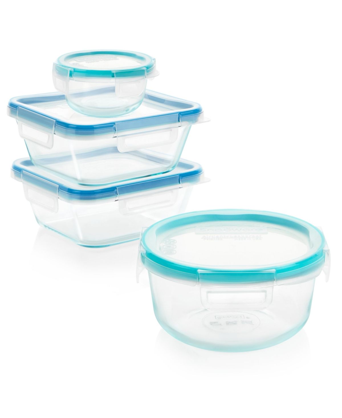 Snapware Total Solution 8-Pc. Glass Storage Container Set | Macys (US)