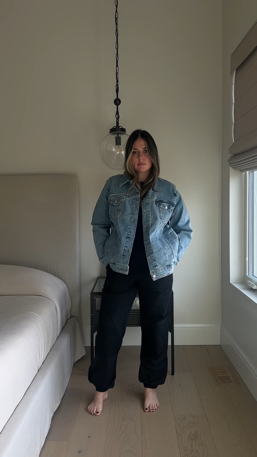 Comfiest alo joggers and Levi jean jacket 

#LTKStyleTip #LTKGiftGuide #LTKCyberWeek