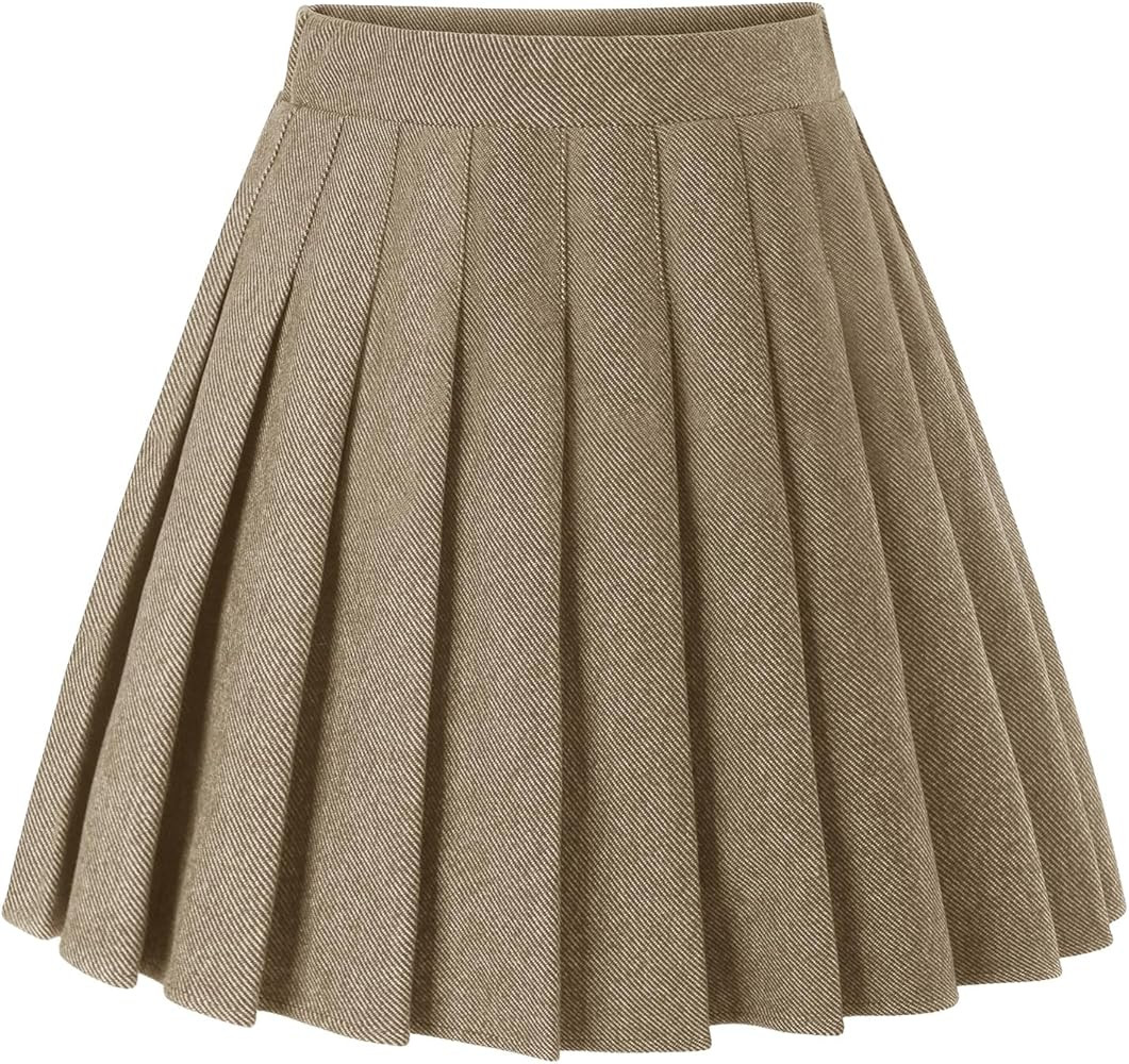 FindDress Pleated Skirts for Women High Waist Mini Tennis Skater Skirt Thick Casual Skirt Fall Wi... | Amazon (US)