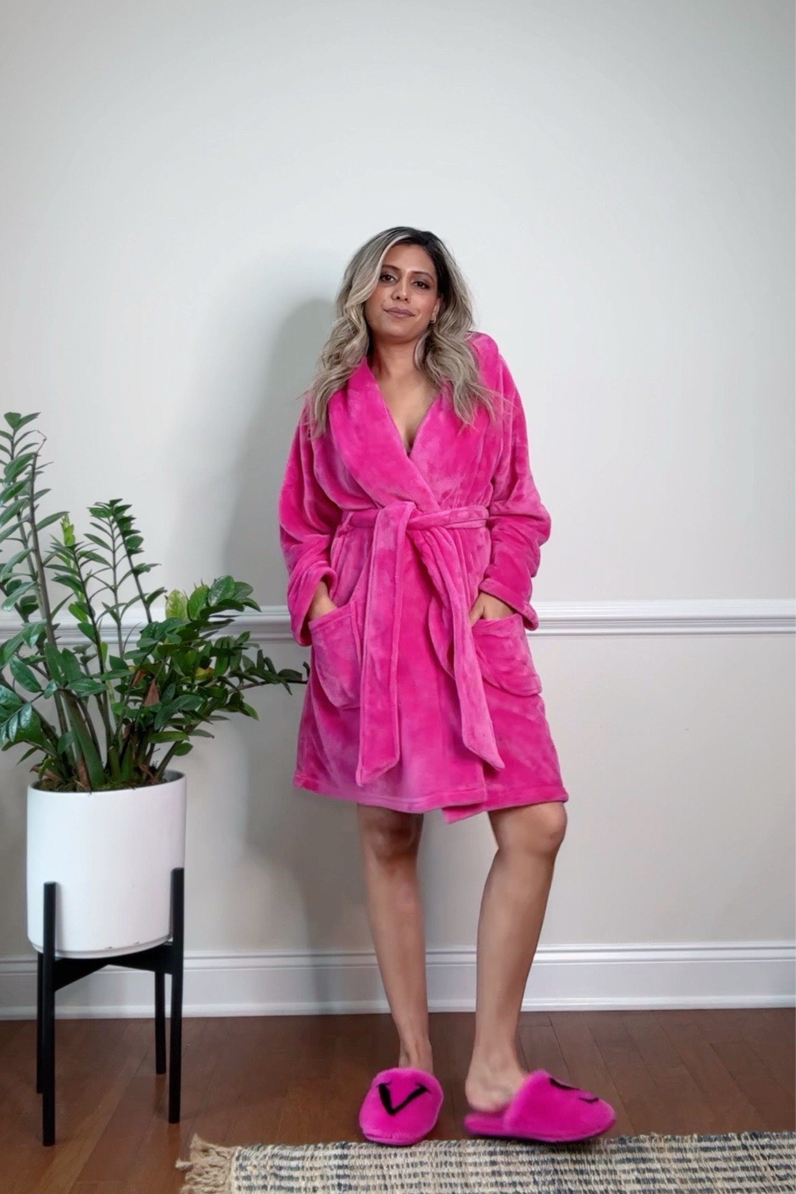 Vday gift idea!! Cutest robe and slipper 🩷✨🎀  

#LTKU #LTKGiftGuide #LTKstyletip