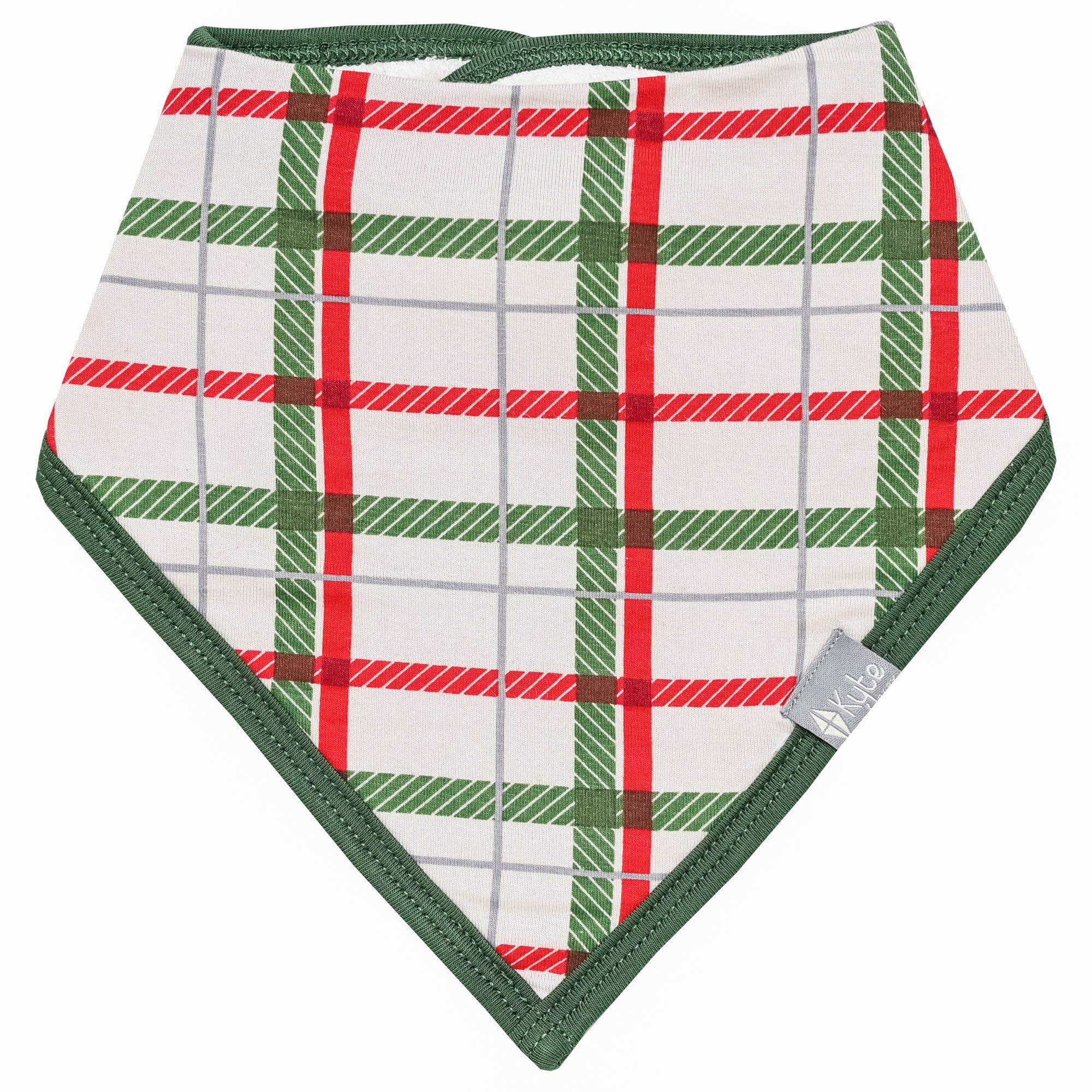 Bib in Hunter Plaid | Kyte BABY
