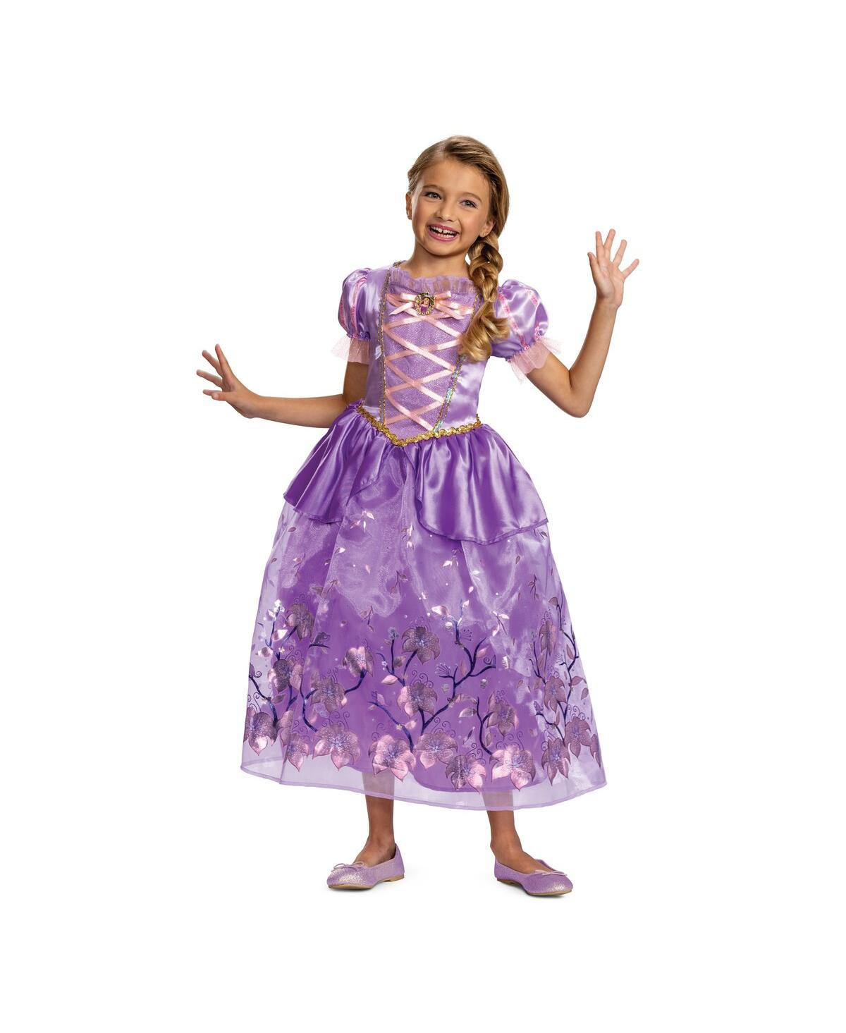 Disguise Girls Youth Rapunzel Disney Princess Deluxe Costume - Pink Purpl | Macy's