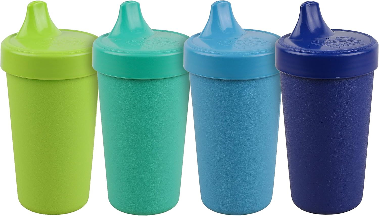 RE-PLAY 4pk - 10 oz. No Spill Sippy Cups for Baby, Toddler, and Child Feeding in Lime Green, Aqua... | Amazon (US)