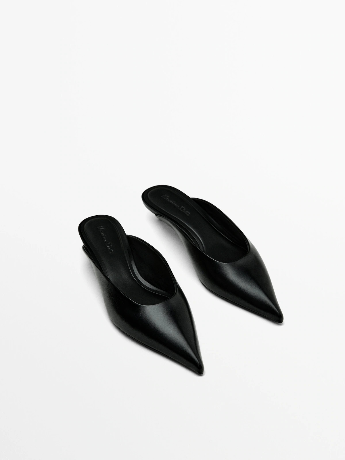 Heeled mules with pointed toes - Massimo Dutti United Kingdom | Massimo Dutti UK