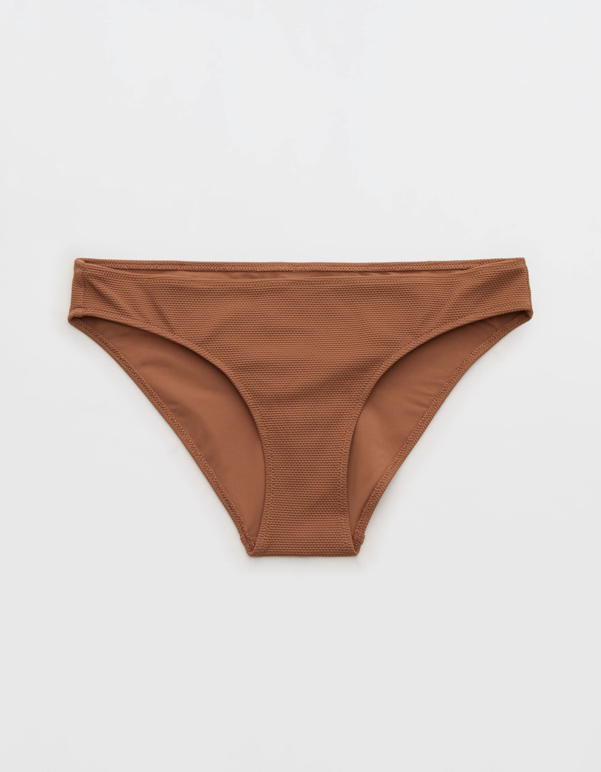 Aerie Pique Full Coverage Bikini Bottom | Aerie