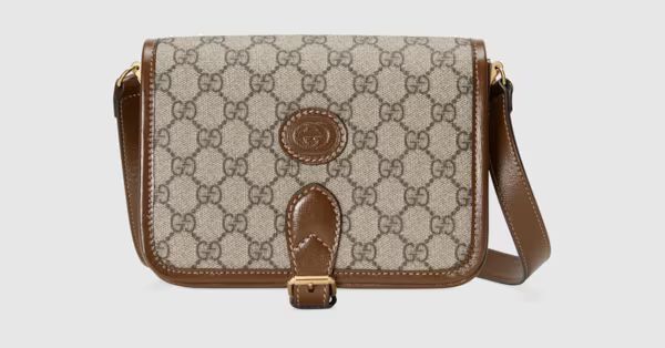 Mini shoulder bag with Interlocking G | Gucci (US)