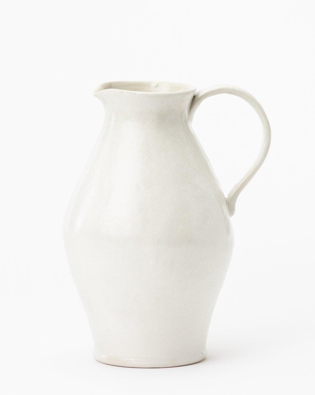 White Ceramic Pitcher | McGee & Co.