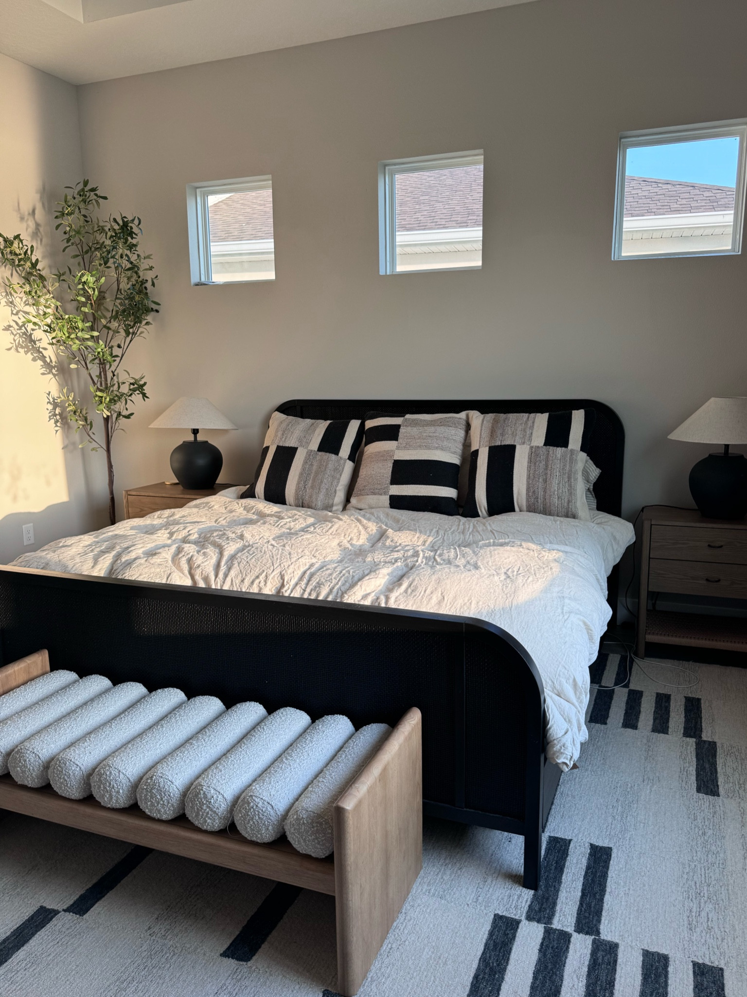 Primary bedroom inspo. Furniture from Lulu & Georgia. Rug from Rugs USA. decor from Amazon & Target 

#LTKStyleTip #LTKHome #LTKSeasonal