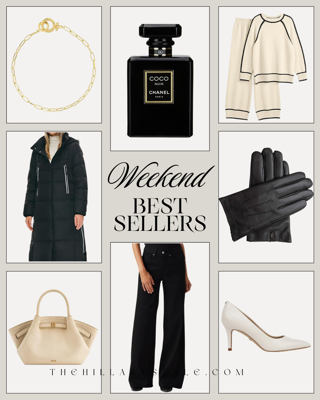 Weekend Best Sellers Fashion ✨
Your most-loved pieces this weekend — classic neutrals, polished layers, luxe staples, and quiet-luxury details that elevate every winter look 🤍
#weekendbestsellers #ltkfashion #ltktrend #neutralstyle #elevatedchic 

 #LTKGiftGuide #LTKHoliday #LTKOver40