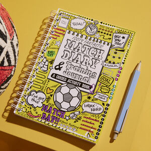 Footy Fantastic: Match Diary And Training Journal | Football Gift, Season Tracker | Not On The High Street