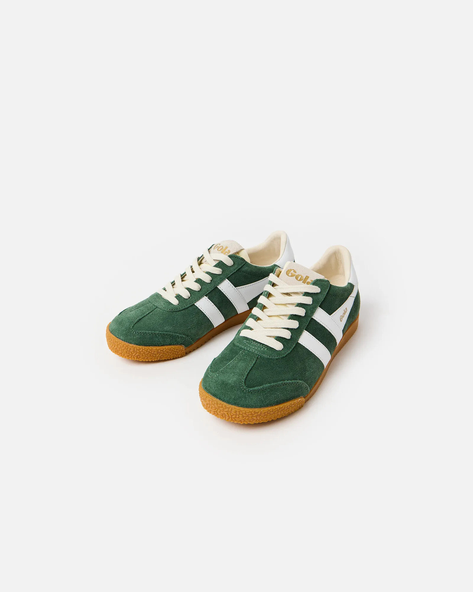 Gola Elan Evergreen Green Trainers, size UK 3 | Oliver Bonas (Global)