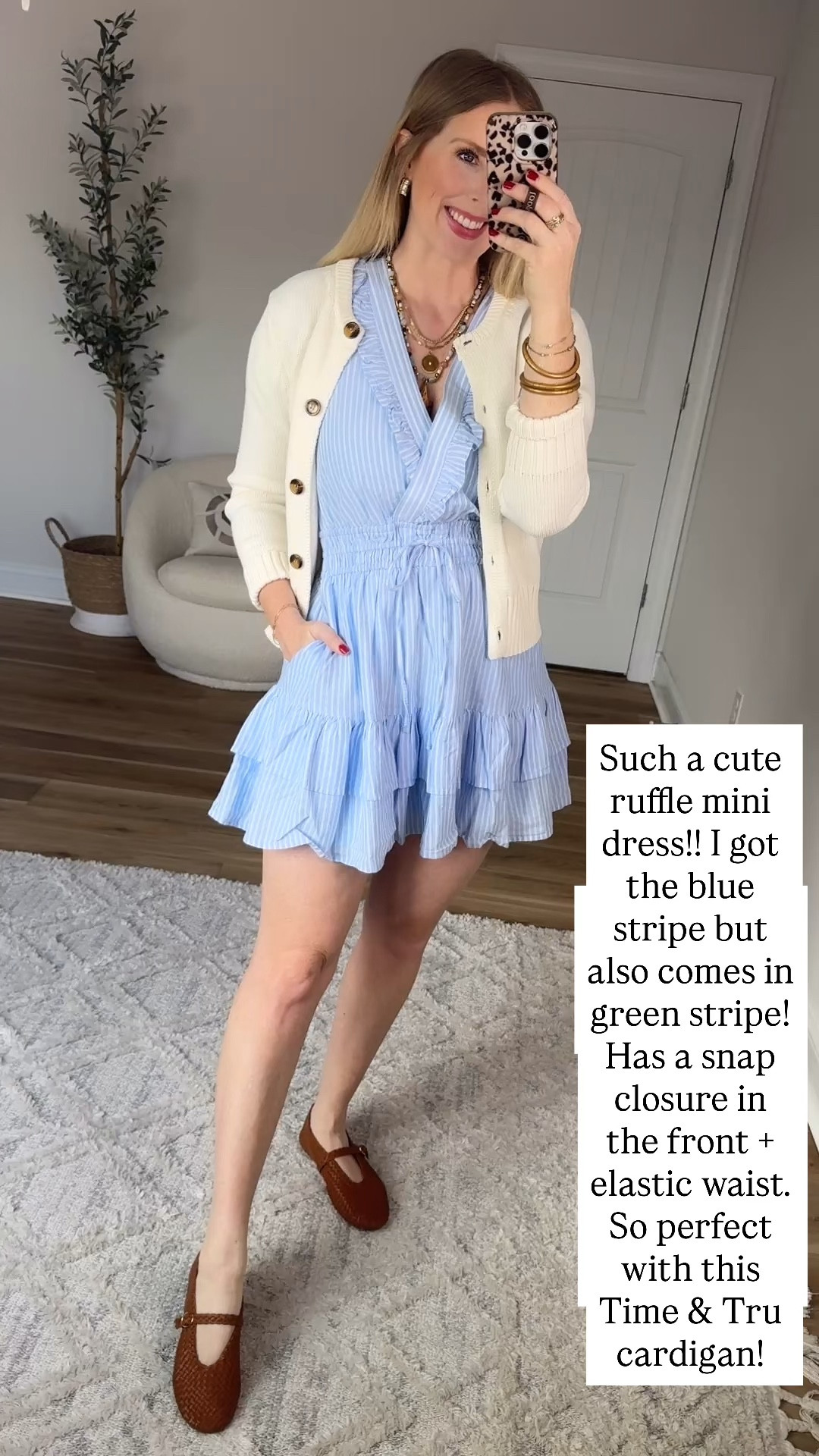 Walmart try on, ruffle mini dress, Walmart fashion 

#LTKmomlife #LTKootd