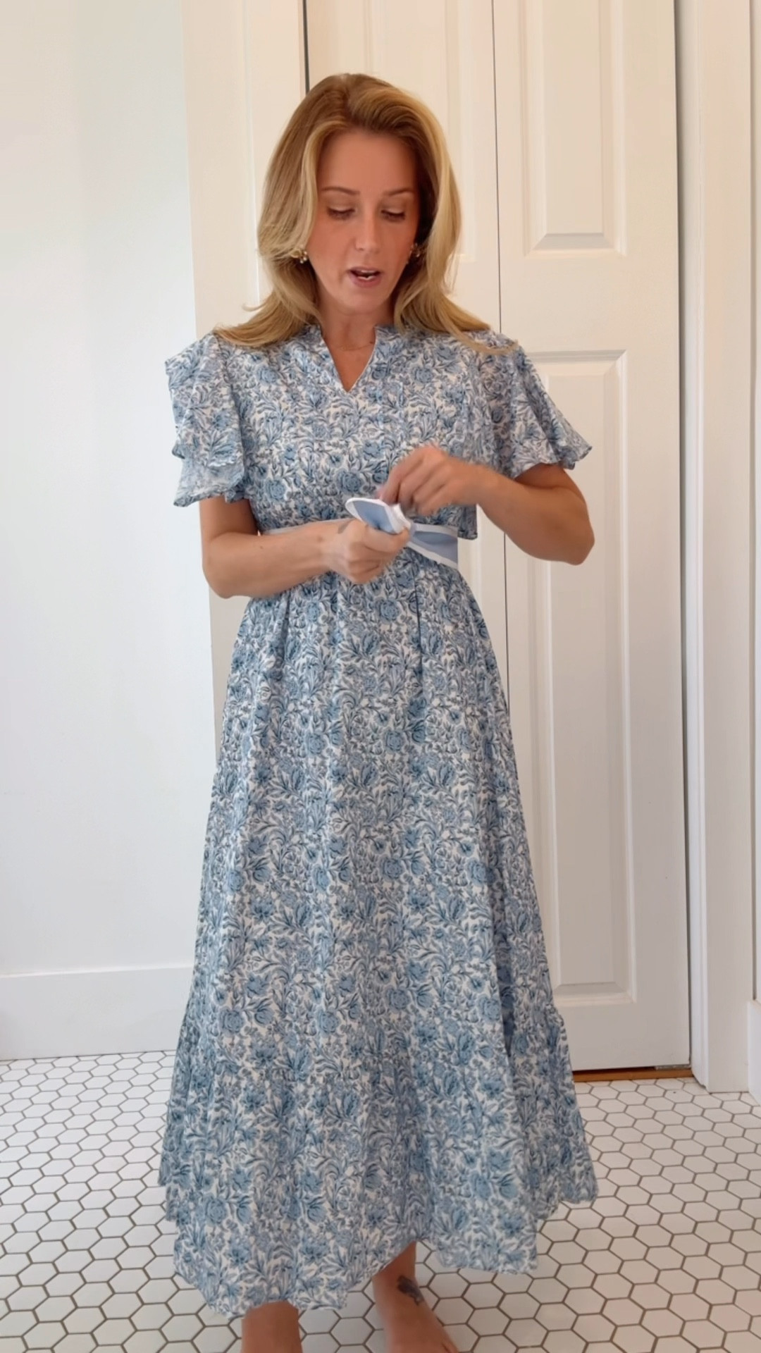 Another beautiful spring and Easter dress find from shop the mint! This one comes with a matching belt and it truly just elevates the dress so much! Such a fab spring dress option! 

#LTKWedding #LTKmomlife #LTKootd