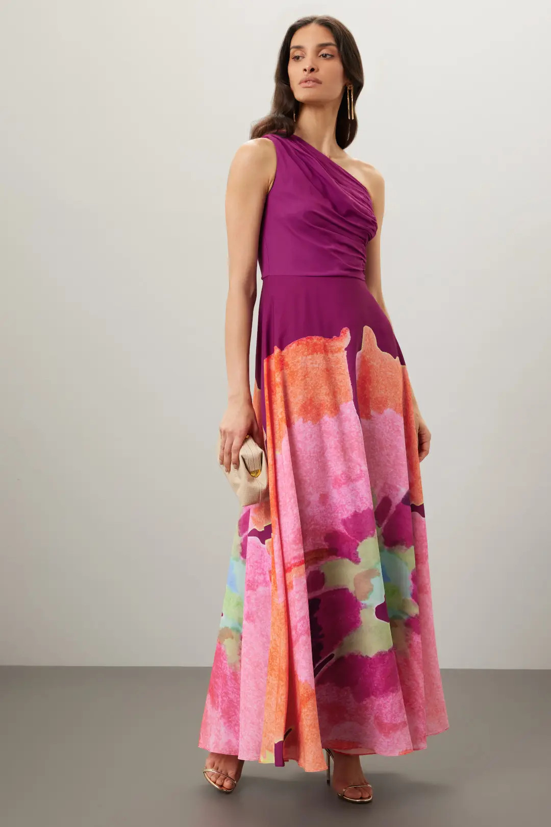 Atlas One Shoulder Gown | Rent the Runway