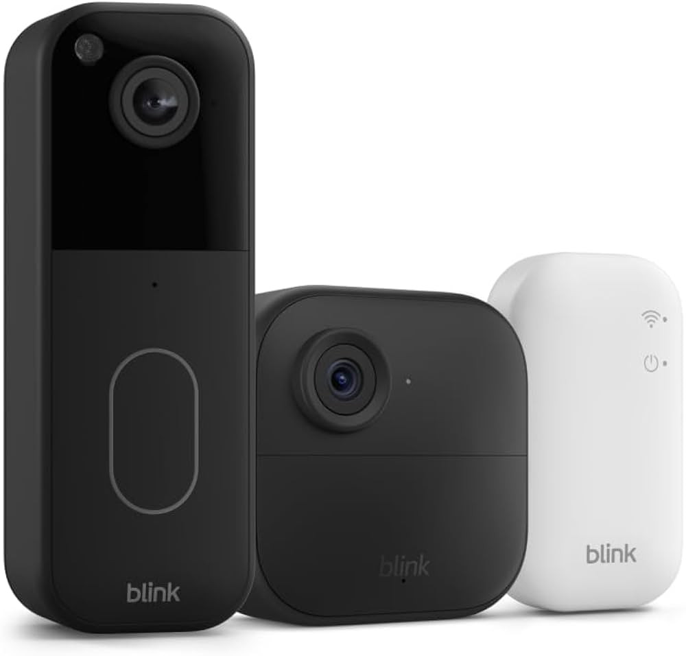Blink Video Doorbell + Outdoor 4 – Wireless smart security cameras, head-to-toe HD view, two-year battery life. Sync Module Core included – 1 camera system + Video Doorbell | Amazon (US)