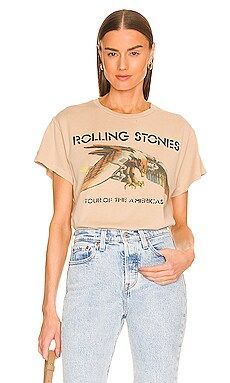 Madeworn the Rolling Stones Tee in Taupe from Revolve.com | Revolve Clothing (Global)