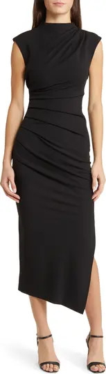 NIKKI LUND Dida Funnel Neck Cocktail Dress | Nordstrom | Nordstrom