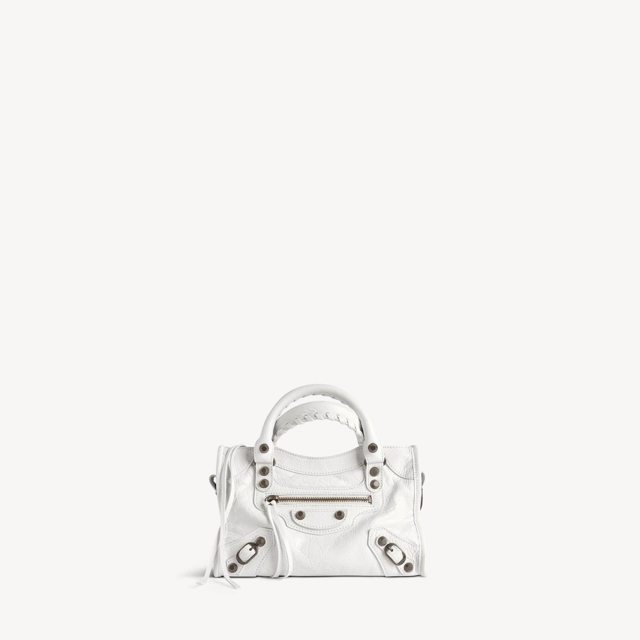 Balenciaga Le City Bag Mini - White - Women | Balenciaga