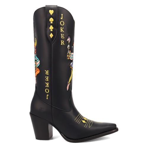 Dingo Womens Joker Black 10 Medium | Amazon (US)