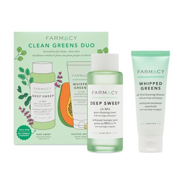 Clean Greens Duo | Farmacy Beauty