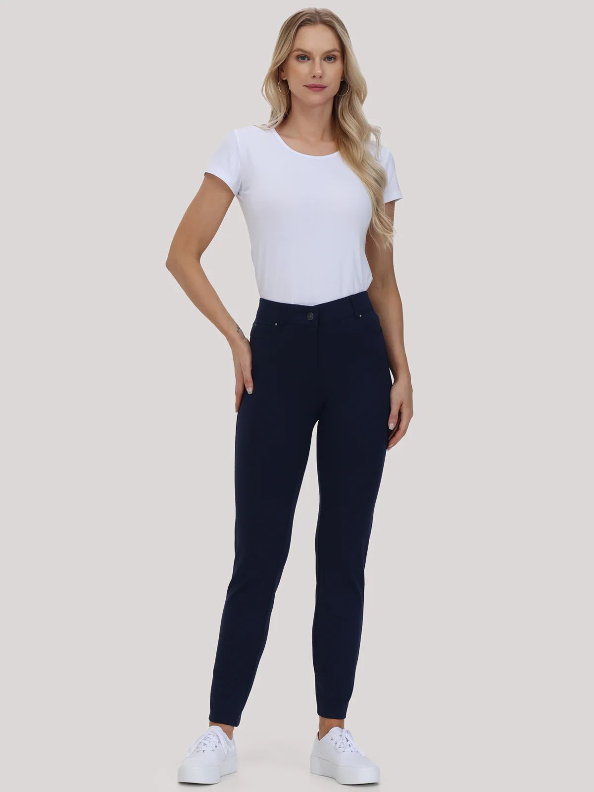 Five Pockets Skinny Pants | 89th + Madison