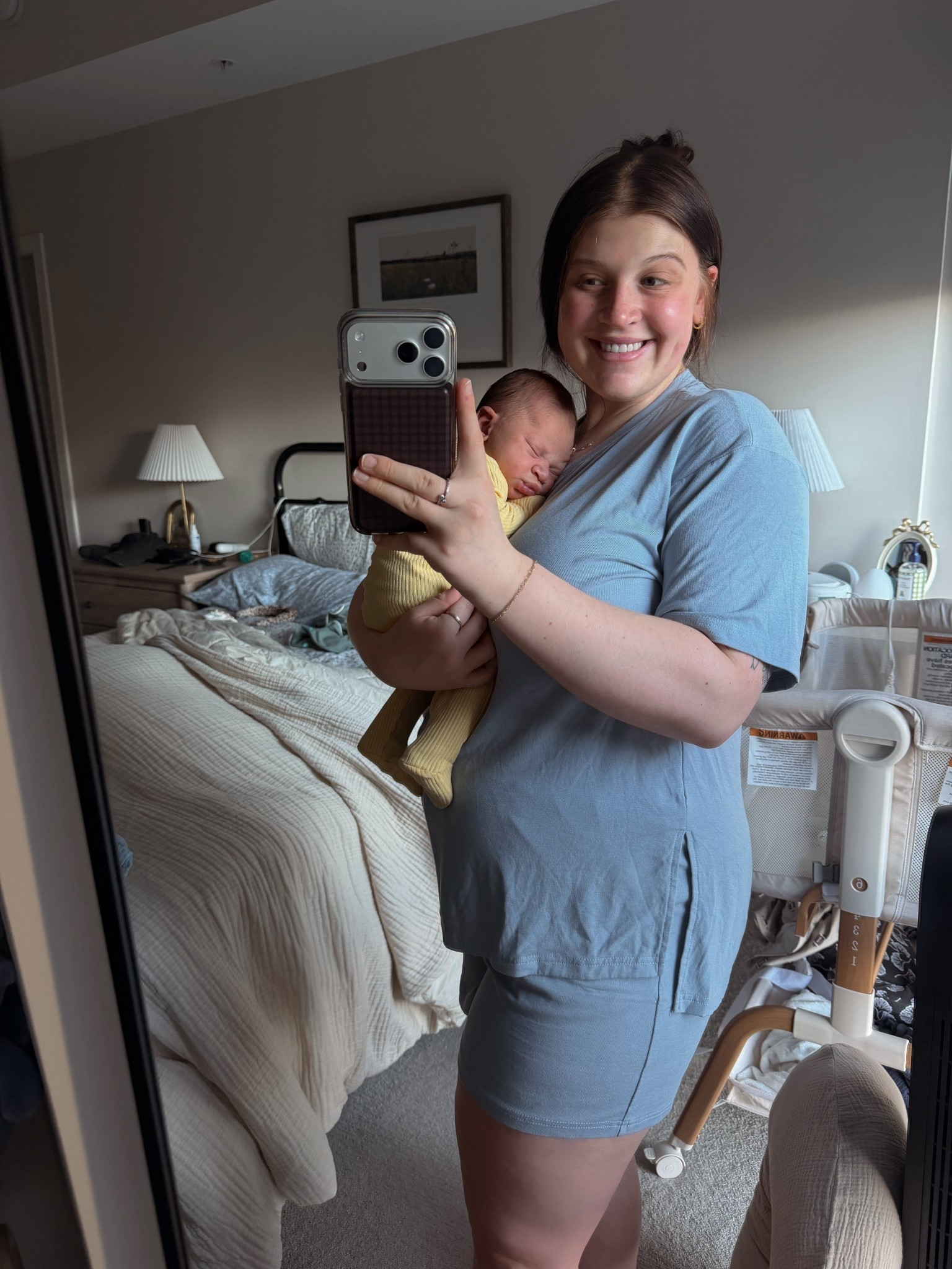 🩵💛💫🦕
I am in a medium 

#LTKmomlife #LTKootd #LTKdayinmylife