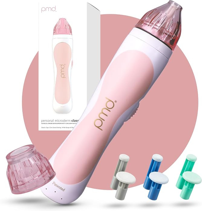 PMD Beauty Personal Microderm Classic - At-Home Use, Facial Exfoliator Tool, Microdermabrasion Ma... | Amazon (US)