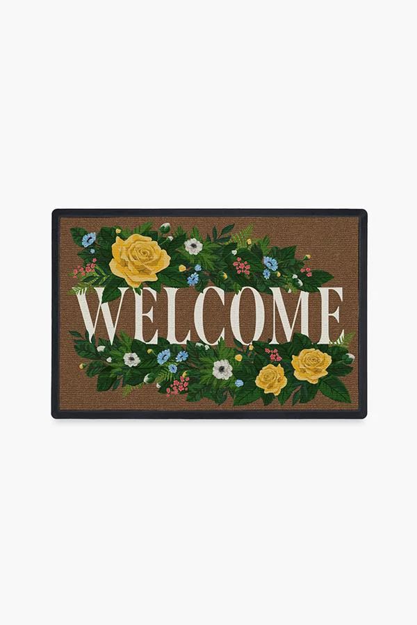 Welcome Bouquet Doormat | Ruggable