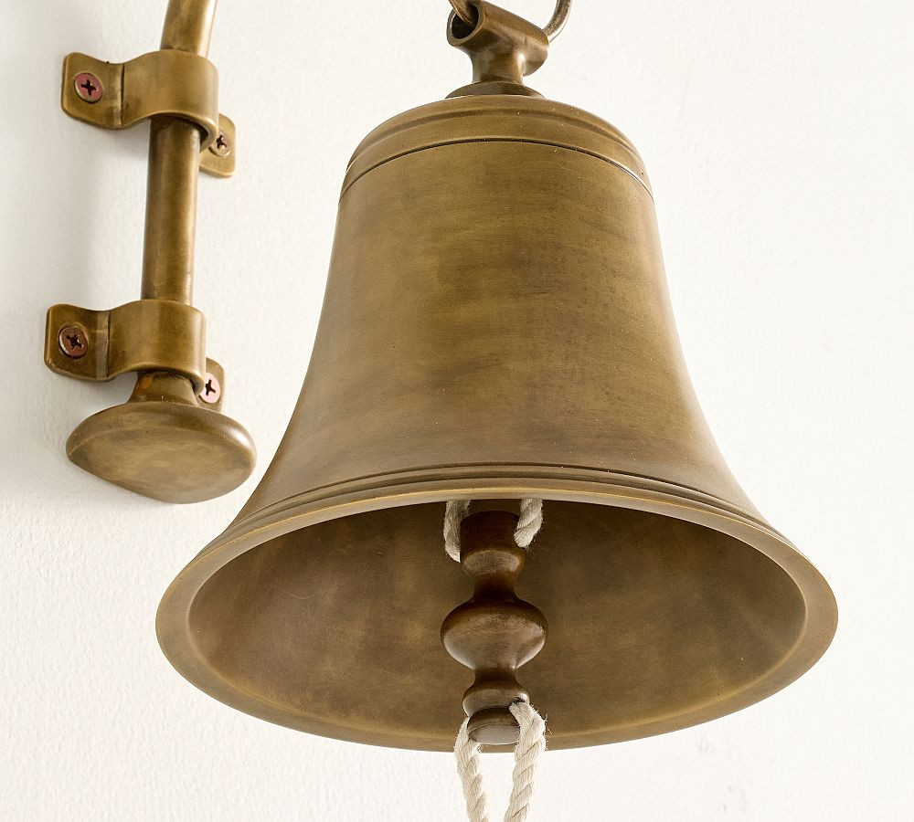 Chris Loves Julia Wall-Mounted Dinner Bell | Pottery Barn (US)