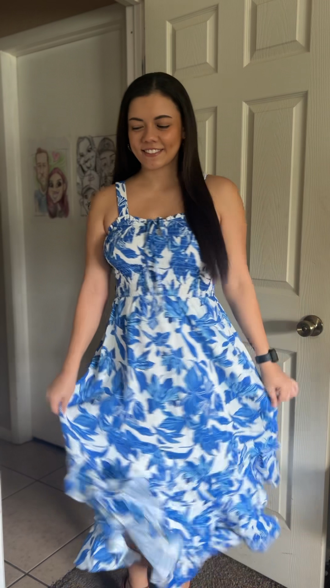 GRACE KARIN Women's 2024 Summer Floral Boho Dress Square Neck Strapped Swing A Line Beach Long Maxi Dress

#LTKSeasonal #LTKFallSale