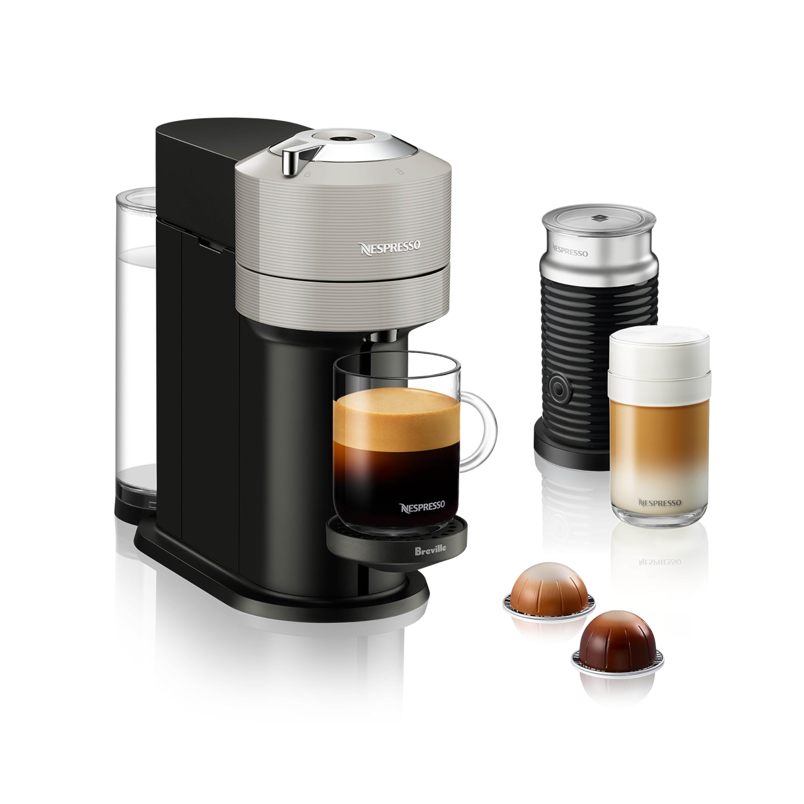 Nespresso Vertuo Next Coffee and Espresso Maker by Breville, with Aeroccino Milk Frother | Amazon (US)