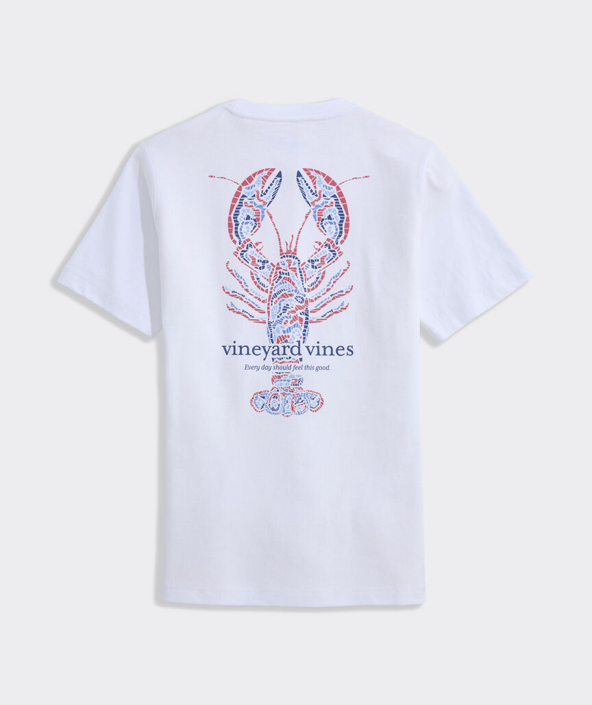 Boys' Tile Lobster Short-Sleeve Pocket Tee | vineyard vines