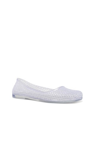 Jeffrey Campbell Day-off Flats in Clear from Revolve.com | Revolve Clothing (Global)