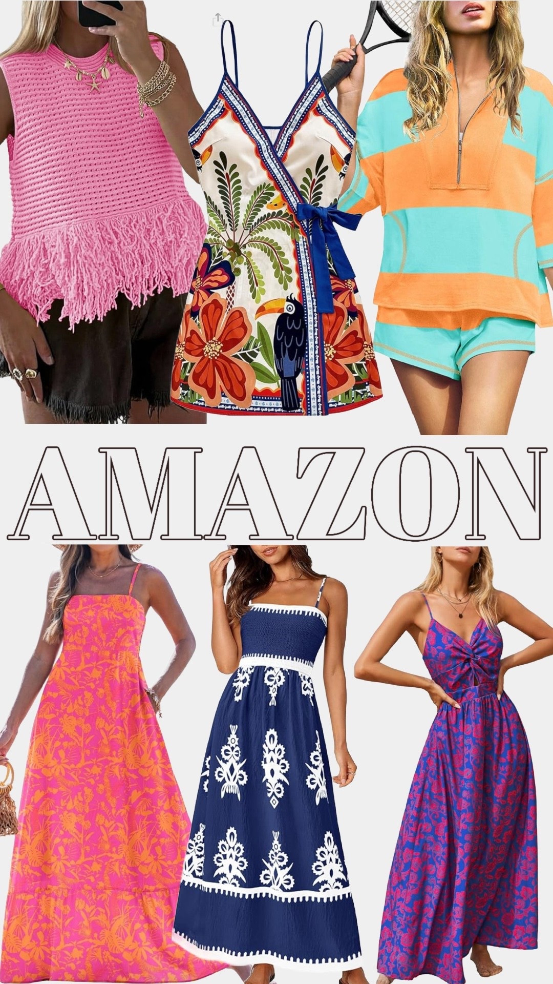 Amazon vacation outfits!

Amazon finds, Amazon dress, Amazon finds, resort wear, travel outfit, beach vacation, spring breakk

#LTKspringtrends #LTKTravel #LTKootd